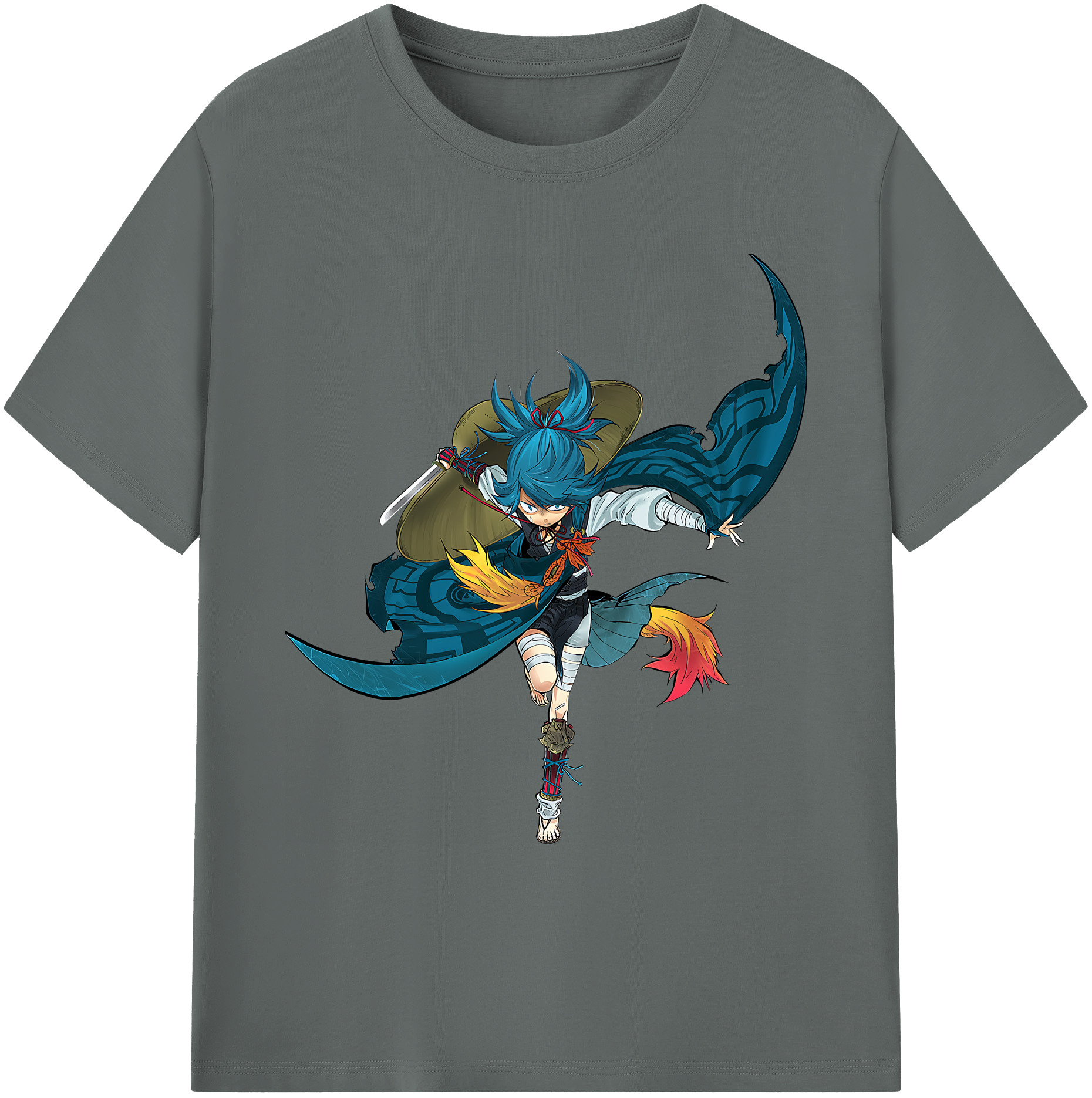 （画像用） 刀剣乱舞 Touken Ranbu 綿100％ メンズ半袖Tシャツ｜肌触りやわらか＆通気性